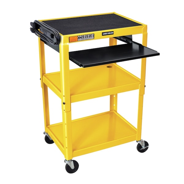 Luxor Steel, 300 lbs Load Capacity, 24-42 in L, 24 in W, 24 - 42 in H UCMT1KB-RB - main